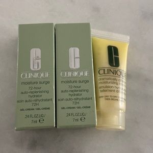 3 Clinique Moisturizing Samples (2 w box)